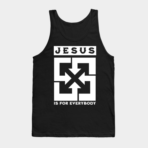 Jesus Is for Everybody Tank Top by Church Store